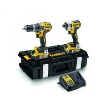 DeWALT DCK266P2 akumuliatorinių įrankių rinkinys DeWALT DCK266P2 akumuliatorinių įrankių rinkinys