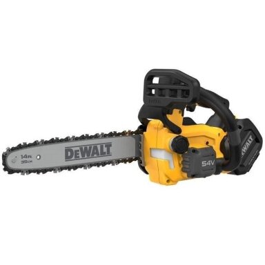 Akumuliatorinis grandininis pjūklas DeWalt DCMCST635X1-QW, 35cm, 54V, 1x9.0Ah Akumuliatorinis grandininis pjūklas DeWalt DCMCST635X1-QW, 35cm, 54V, 1x9.0Ah