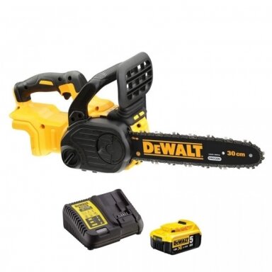 DeWALT DCM565P1 grandininis pjūklas 1x5 Ah DeWALT DCM565P1 grandininis pjūklas 1x5 Ah
