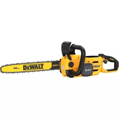 Akumuliatorinis grandininis pjūklas DeWalt DCMCS574N-XJ, 54 V, 45 cm, (be akum. ir krov.) Akumuliatorinis grandininis pjūklas DeWalt DCMCS574N-XJ, 54 V, 45 cm, (be akum. ir krov.)