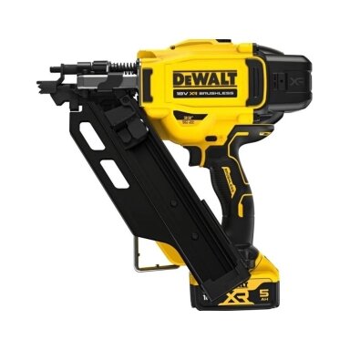 Akumuliatorinė viniakalė DeWalt DCN930P2, 18 V, 2x5,0 Ah Akumuliatorinė viniakalė DeWalt DCN930P2, 18 V, 2x5,0 Ah