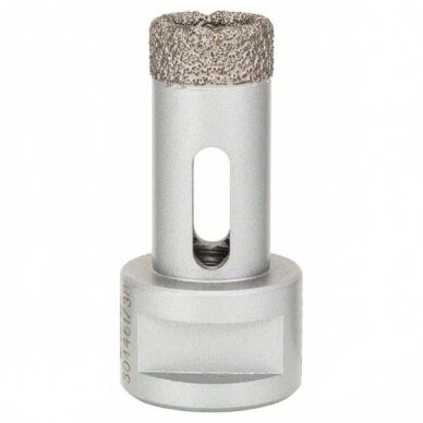 Deimantinė gręžimo karūna BOSCH Dry speed, M14, 20 mm, 2608587115 Deimantinė gręžimo karūna BOSCH Dry speed, M14, 20 mm, 2608587115