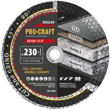 Deimantinis diskas „ProCraft DG230” Deimantinis diskas „ProCraft DG230”