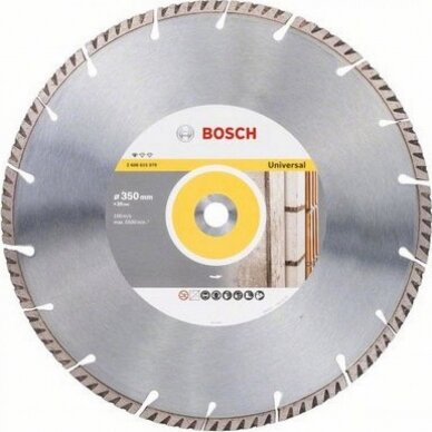 Deimantinis pjovimo diskas Bosch Standard for Universal, 300 mm, 2608615067 Deimantinis pjovimo diskas Bosch Standard for Universal, 300 mm, 2608615067