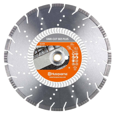 Deimantinis pjovimo diskas Husqvarna Vari-Cut S65 Plus, 300 mm Deimantinis pjovimo diskas Husqvarna Vari-Cut S65 Plus, 300 mm
