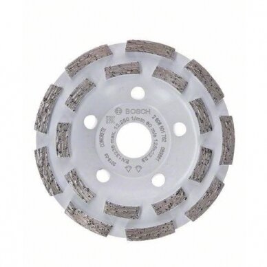 Deimantinis šlifavimo diskas Bosch Expert for Concrete, 125x22,23 mm, 2608601762 Deimantinis šlifavimo diskas Bosch Expert for Concrete, 125x22,23 mm, 2608601762