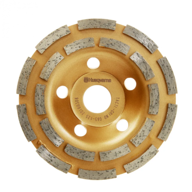 Deimantinis šlifavimo diskas Husqvarna TACTI-GRIND G65, 180 mm Deimantinis šlifavimo diskas Husqvarna TACTI-GRIND G65, 180 mm