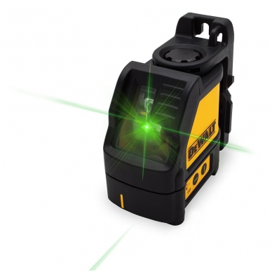 DeWALT DW088CG kryžminių linijų lazeris 1