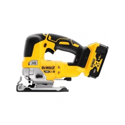 DeWALT DCS334P2 akumuliatorinis siaurapjūklis (18V 2 x 5,0 Ah) 1 DeWALT DCS334P2 akumuliatorinis siaurapjūklis (18V 2 x 5,0 Ah) 1