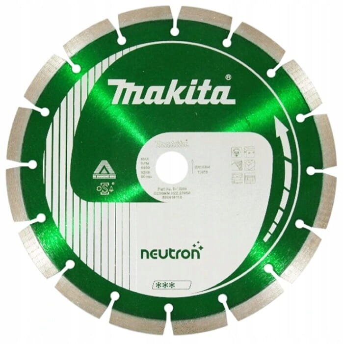 Deimantinis diskas Makita B-12968, 230x22,2mm Deimantinis diskas Makita B-12968, 230x22,2mm