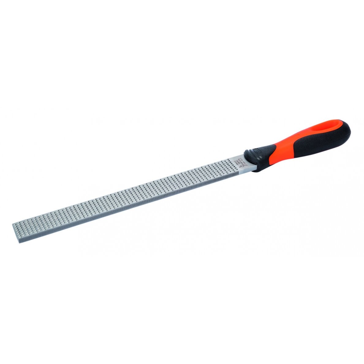 Dildė medžiui , plokščia 200mm 2 grubumo su Ergo rankena