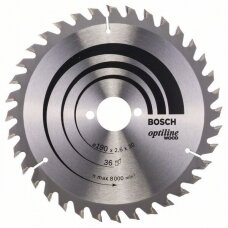Bosch Disk.pjūkl.diskas 190x30m Optiline Wood