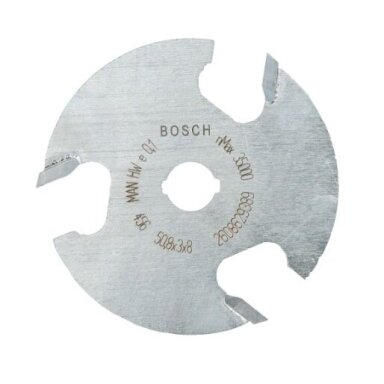 Diskinė griovelių freza Bosch, 8 mm, D1 50,8 mm, L 3 mm, 2608629389 Diskinė griovelių freza Bosch, 8 mm, D1 50,8 mm, L 3 mm, 2608629389
