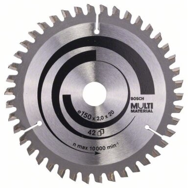 Bosch Disk.pjūkl.diskas 150x20m Multi material