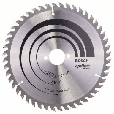 Bosch Disk.pjūkl.diskas 200x30m optiline wood Bosch Disk.pjūkl.diskas 200x30m optiline wood