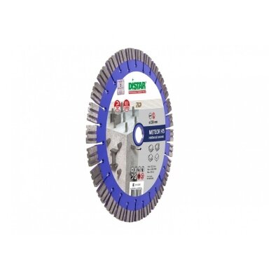 DISTAR METEOR H15 deimantinis diskas gelžbetoniui, hidrotechniniam betonui, 230mm DISTAR METEOR H15 deimantinis diskas gelžbetoniui, hidrotechniniam betonui, 230mm