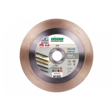 DISTAR 1A1R EDGE deimantinio pjovimo diskas plytelėms 230 mm DISTAR 1A1R EDGE deimantinio pjovimo diskas plytelėms 230 mm