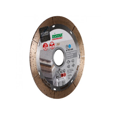 DISTAR HARD CERAMICS ADVANCED deimantinis diskas plytelėms, 115mm (11115528010) DISTAR HARD CERAMICS ADVANCED deimantinis diskas plytelėms, 115mm (11115528010)