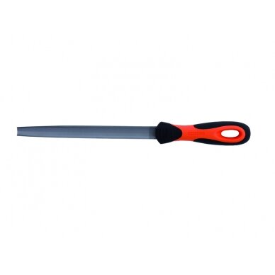 Dildė metalui Bahco ERGO™, pusapvalė 10" 250mm, vidutinio stambumo Dildė metalui Bahco ERGO™, pusapvalė 10" 250mm, vidutinio stambumo