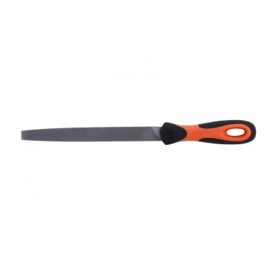 Dildė metalui Bahco ERGO™, stačiakampė smailėjanti 8" 200mm, stambi Dildė metalui Bahco ERGO™, stačiakampė smailėjanti 8" 200mm, stambi
