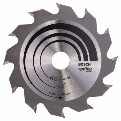 Bosch Disk.pjūkl.diskas 130x20 Optiline Wood