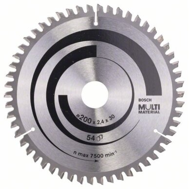Bosch Disk.pjūkl.diskas 200x30m Multi material Bosch Disk.pjūkl.diskas 200x30m Multi material