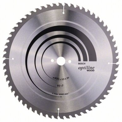 Bosch Disk.pjūkl.diskas 400x30m staklems Bosch Disk.pjūkl.diskas 400x30m staklems