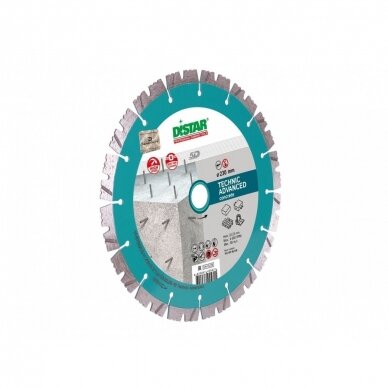 DISTAR TECHNIC ADVANCED Deimantinis diskas betonui, 150mm (14315347012) 1