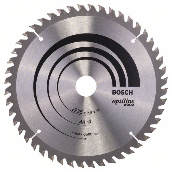 Bosch Disk.pjūkl.diskas 235x30 Optiline Wood