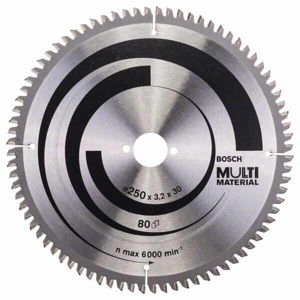 Bosch Disk.pjūkl.diskas 250x30 Multi material Bosch Disk.pjūkl.diskas 250x30 Multi material