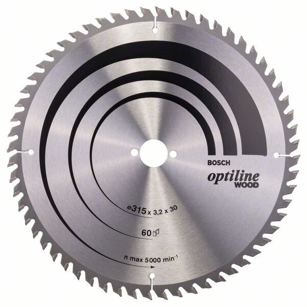 Bosch Disk.pjūkl.diskas 315x30m staklėms Bosch Disk.pjūkl.diskas 315x30m staklėms