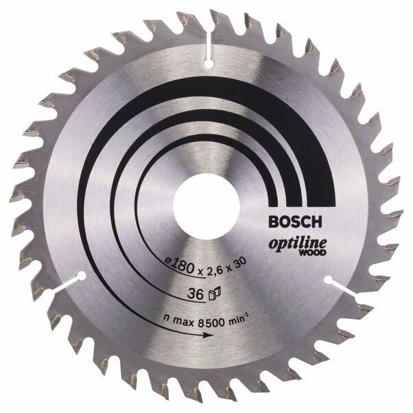 Bosch Disk.pj.diskas 180x30mm Optiline Wood Bosch Disk.pj.diskas 180x30mm Optiline Wood