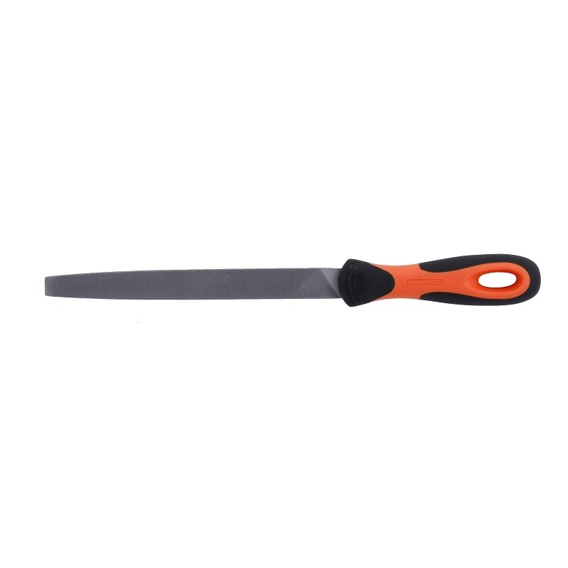 Dildė metalui Bahco ERGO™, stačiakampė smailėjanti 8" 200mm, stambi Dildė metalui Bahco ERGO™, stačiakampė smailėjanti 8" 200mm, stambi