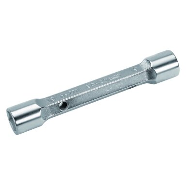 Double head tubular socket wrench 27M 24x26mm