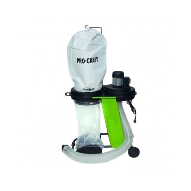 Drožlių siurblys „ProCraft PDC550" Drožlių siurblys „ProCraft PDC550"
