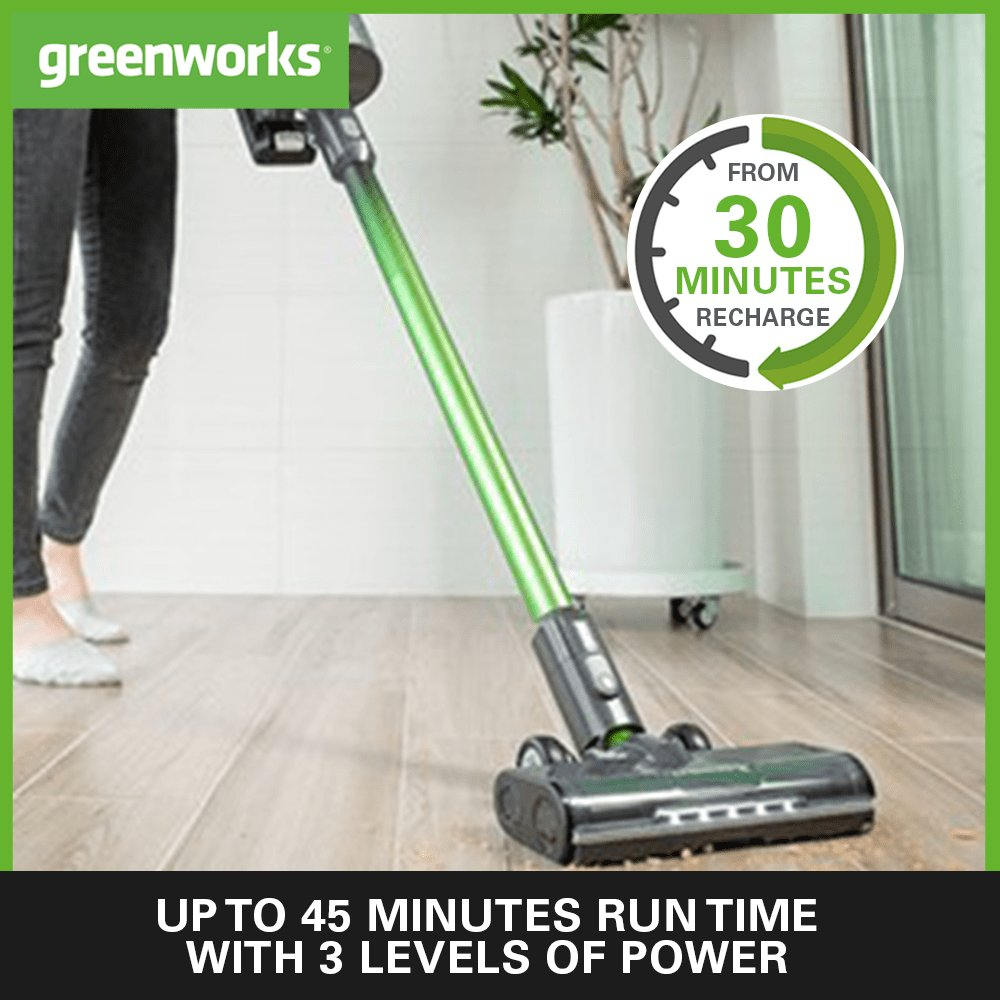 Greenworks GD24SVK4 DULKIŲ SIURBLYS-ŠLUOTA 24V su sienos laikikliu 7 Greenworks GD24SVK4 DULKIŲ SIURBLYS-ŠLUOTA 24V su sienos laikikliu 7