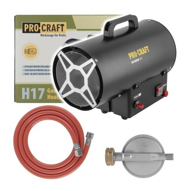 Dujinis šildytuvas „ProCraft H17" Dujinis šildytuvas „ProCraft H17"