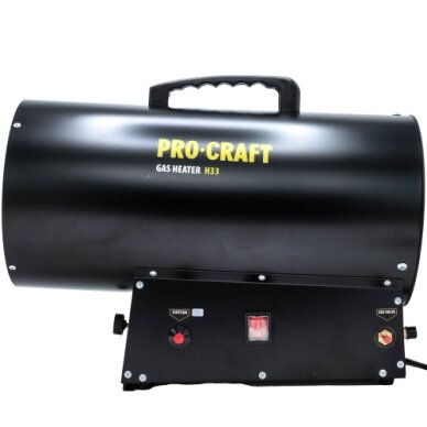 Dujinis šildytuvas „ProCraft H33” 4 Dujinis šildytuvas „ProCraft H33” 4