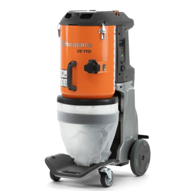Dulkių siurblys Husqvarna DE110 i, 0,9 kW, 36 V, (be akum. ir krov) 1 Dulkių siurblys Husqvarna DE110 i, 0,9 kW, 36 V, (be akum. ir krov) 1