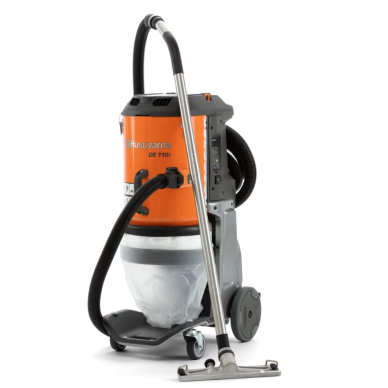 Dulkių siurblys Husqvarna DE110 i, 0,9 kW, 36 V, (be akum. ir krov) Dulkių siurblys Husqvarna DE110 i, 0,9 kW, 36 V, (be akum. ir krov)