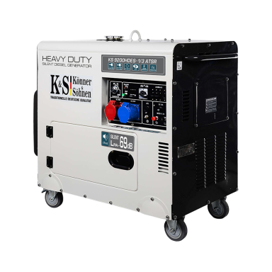 Dyzelinis generatorius Könner&Söhnen KS 9200HDES-1/3 ATSR (EURO V), 7,5 kW Dyzelinis generatorius Könner&Söhnen KS 9200HDES-1/3 ATSR (EURO V), 7,5 kW
