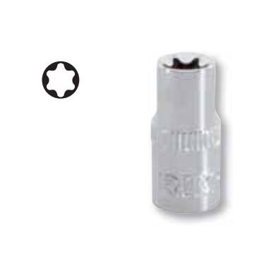 E-TORX galvutė E-4 1/4" Irimo blisteryje