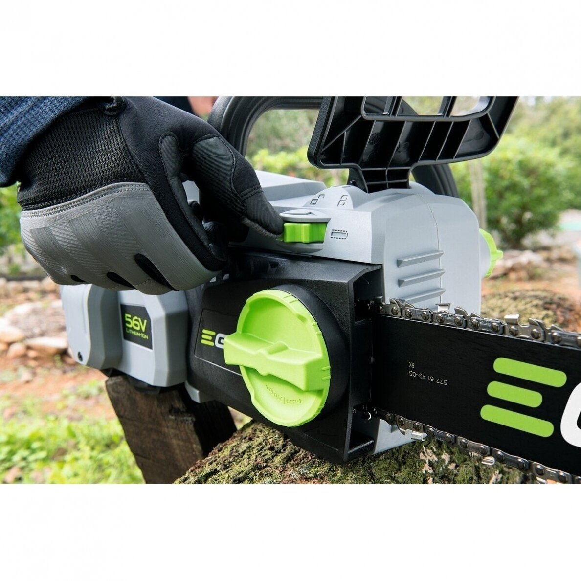 EGO Power+ CS1401E Akumuliatorinis grandininis pjūklas 35cm (56V 1 x 2.5Ah) 2 EGO Power+ CS1401E Akumuliatorinis grandininis pjūklas 35cm (56V 1 x 2.5Ah) 2