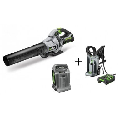 EGO Power+ LB5800E Akumuliatorinis lapų pūstuvas (56V 5Ah akumuliatorius) + kuprinė akumuliatoriui su adapteriu BH1001 EGO Power+ LB5800E Akumuliatorinis lapų pūstuvas (56V 5Ah akumuliatorius) + kuprinė akumuliatoriui su adapteriu BH1001