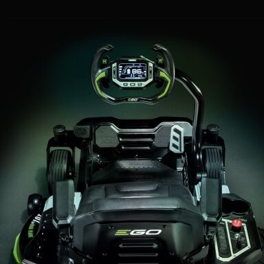 EGO Power+ ZT4201E-S Akumuliatorinis nulinio apsisukimo traktorius su vairu ( komplekte 1x BA5600 (10.0Ah), 1x BA2800 (5.0Ah)) EGO Power+ ZT4201E-S Akumuliatorinis nulinio apsisukimo traktorius su vairu ( komplekte 1x BA5600 (10.0Ah), 1x BA2800 (5.0Ah))