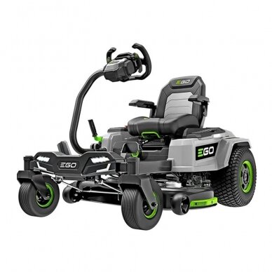 EGO Power+ ZT4201E-S Akumuliatorinis nulinio apsisukimo traktorius su vairu ( komplekte 1x BA5600 (10.0Ah), 1x BA2800 (5.0Ah)) EGO Power+ ZT4201E-S Akumuliatorinis nulinio apsisukimo traktorius su vairu ( komplekte 1x BA5600 (10.0Ah), 1x BA2800 (5.0Ah))