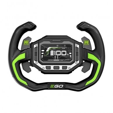 EGO Power+ ZT4201E-S Akumuliatorinis nulinio apsisukimo traktorius su vairu ( komplekte 1x BA5600 (10.0Ah), 1x BA2800 (5.0Ah)) 2 EGO Power+ ZT4201E-S Akumuliatorinis nulinio apsisukimo traktorius su vairu ( komplekte 1x BA5600 (10.0Ah), 1x BA2800 (5.0Ah)) 2