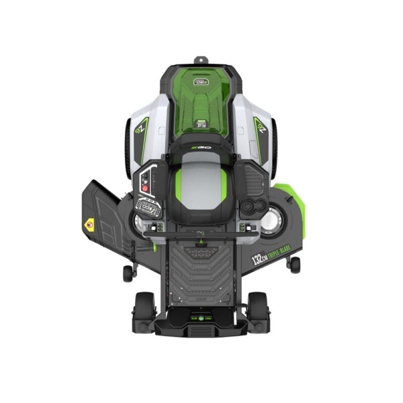 EGO Power+ ZT5201E-L  Akumuliatorinis nulinio apsisukimo traktorius 132cm ( komplekte 1x BA5600 (10.0Ah), 1x BA2800 (5.0Ah)) 7