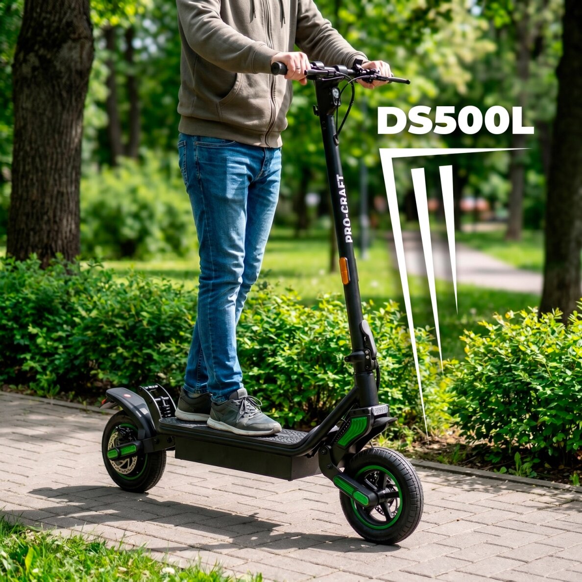 Elektrinė paspirtukė „ProCraft DS500L” 17 Elektrinė paspirtukė „ProCraft DS500L” 17