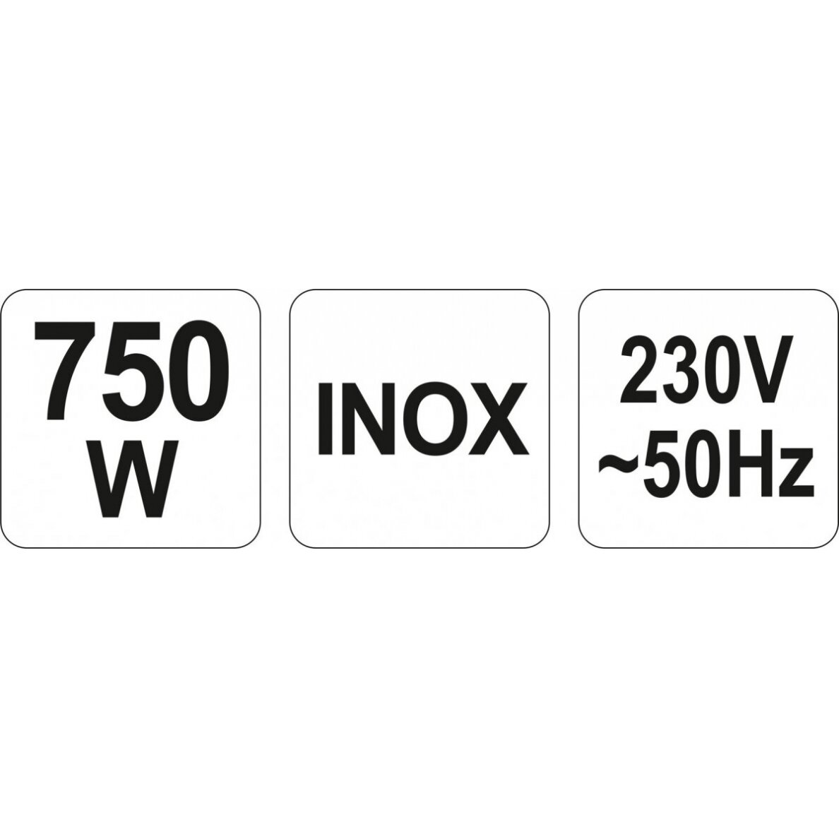 Elektrinis siurblys nešvariam vandeniui 750W, max 7.5m, 14000l/h INOX Flo 3 Elektrinis siurblys nešvariam vandeniui 750W, max 7.5m, 14000l/h INOX Flo 3